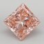 7.00 Ct. Fancy Vivid  Pink Princess Lab Grown Diamond
