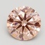 2.16 Ct. Fancy Intense Pink Round Lab Grown Diamond