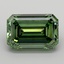 9.08 Ct. Fancy Vivid Green Emerald Lab Grown Diamond