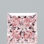2.02 Ct. Fancy Intense Pink Princess Lab Grown Diamond