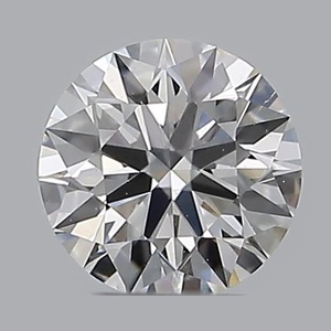 Round diamond — real photo