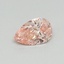 0.32 Ct. Fancy Vivid Pink Pear Lab Grown Diamond