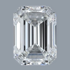 Emerald diamond — real photo