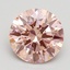 2.34 Ct. Fancy Intense Pink Round Lab Grown Diamond