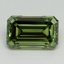2.05 Ct. Fancy Vivid Green Emerald Lab Grown Diamond
