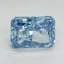 10.16 Ct. Fancy Vivid Blue Radiant Lab Grown Diamond