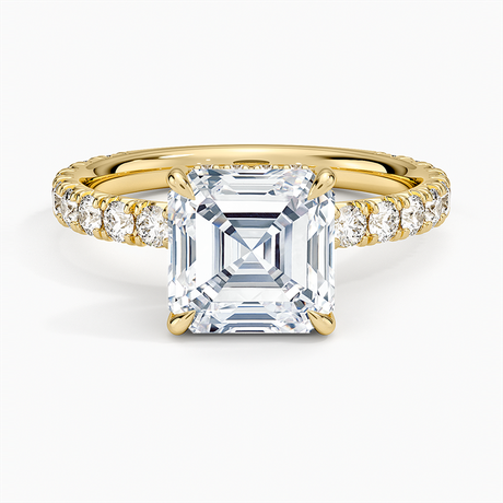 Perfect Fit French Pavé Diamond Ring