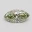 1.00 Ct. Fancy Intense Green Marquise Lab Grown Diamond