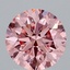 1.99 Ct. Fancy Vivid Pink Round Lab Grown Diamond