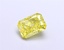 1.08 Ct. Fancy Vivid  Yellow Radiant Lab Grown Diamond