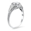 The Vanetta Ring, smalltop view on a hand