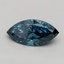 0.70 Ct. Fancy Vivid Blue Marquise Lab Grown Diamond