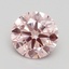 2.04 Ct. Fancy Light Pink Round Lab Grown Diamond