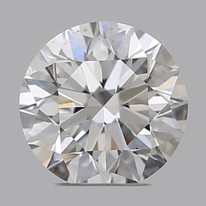 Round diamond — real photo