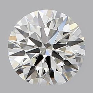 Round diamond — real photo