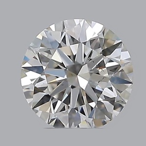 Round diamond — real photo