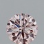 0.89 Ct. Fancy Intense Pink Round Lab Grown Diamond