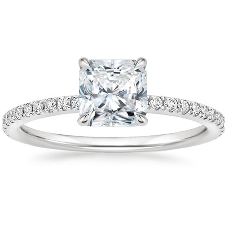 18K White Gold Luxe Ballad Perfect Fit Diamond Bridal Set
