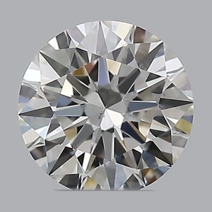 Round diamond — real photo