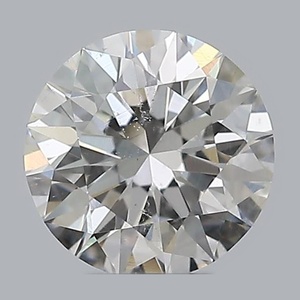 Round diamond — real photo