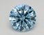 2.32 Ct. Fancy Vivid Blue Round Lab Grown Diamond
