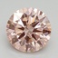 2.50 Ct. Fancy Intense Pink Round Lab Grown Diamond