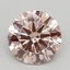 2.12 Ct. Fancy Intense Pink Round Lab Grown Diamond