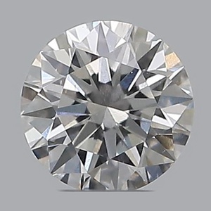 Round diamond — real photo