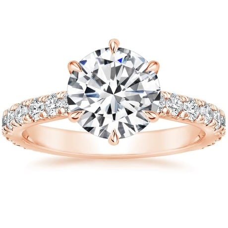 14K Rose Gold Luxe Sienna Diamond Bridal Set (1 1/8 ct. tw.)