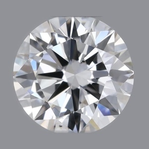 Round diamond — real photo