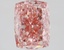 2.17 Ct. Fancy Vivid Pink Cushion Lab Grown Diamond