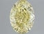 3.02 Ct. Fancy  Yellow Oval Lab Grown Diamond
