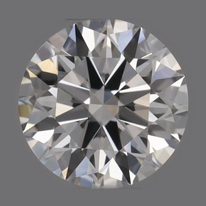 Round diamond — real photo