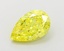 1.50 Ct. Fancy Vivid  Yellow Pear Lab Grown Diamond
