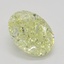 1.22 Ct. Fancy Yellow Oval Diamond