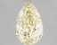 1.57 Ct. Fancy Intense Yellow Pear Lab Grown Diamond