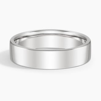 Mojave 5.5mm Wedding Ring in Platinum