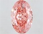 20.10 Ct. Fancy Vivid  Pink Oval Lab Grown Diamond