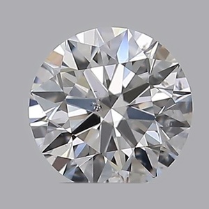 Round diamond — real photo