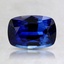 7.7x5.3mm Blue Cushion Sapphire