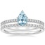 PT Aquamarine Viviana Diamond Bridal Set (2/5 ct. tw.), smalltop view