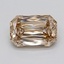 1.08 Ct. Light  Brown Radiant Lab Grown Diamond