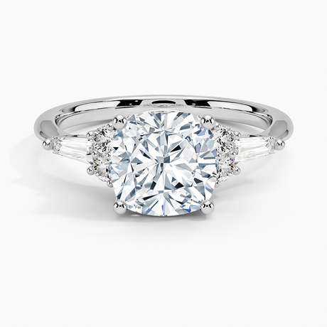 18K White Gold Yvonne Diamond Ring