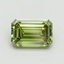 1.06 Ct. Fancy Vivid Green Emerald Lab Grown Diamond