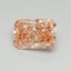 2.02 Ct. Fancy Vivid Orangy Pink Radiant Lab Grown Diamond