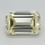 2.26 Ct. Fancy Light Yellow Emerald Lab Grown Diamond
