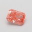 0.54 Ct. Fancy Vivid Pink Radiant Lab Grown Diamond