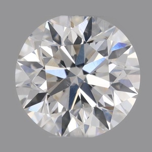 Round diamond — real photo
