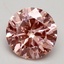 2.50 Ct. Fancy Intense Pink Round Lab Grown Diamond