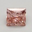 2.07 Ct. Fancy Intense Pink Princess Lab Grown Diamond
